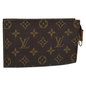 LOUIS VUITTON Monogram Bucket PM Accessory Pouch LV Auth 113795